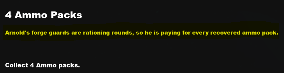 Quest lore generation screenshot